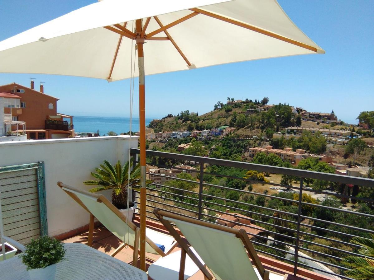 Great Penthouse & Terrace Overlooking The Sea - Free Parking Appartement *